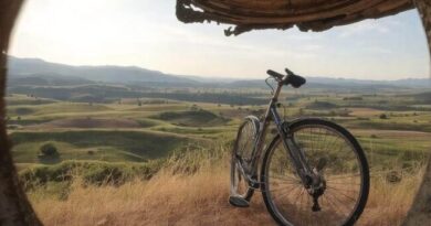 Montaż uchwytów ściennosufitowych w piwnicy dla rowerów